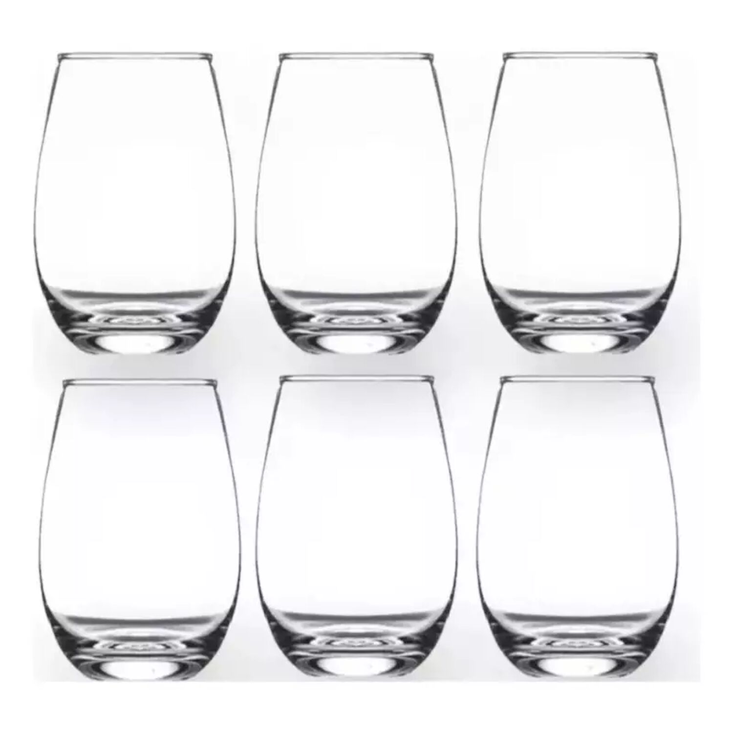 Pack 12 Vasos Altos Vidrio Mikonos Cocina image number 1.0