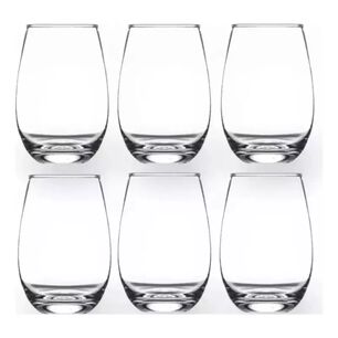 Pack 12 Vasos Altos Vidrio Mikonos Cocina
