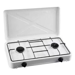 Cocinilla A Gas 2 Quemadores Con Tapa