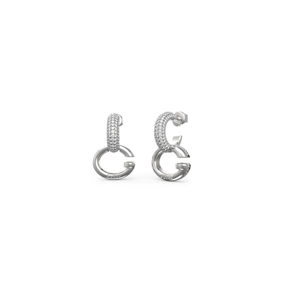 Aros Guess Plateados Jube04521jwrht-u image number 0.0