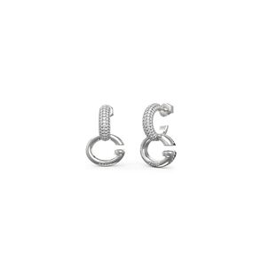 Aros Guess Plateados Jube04521jwrht-u