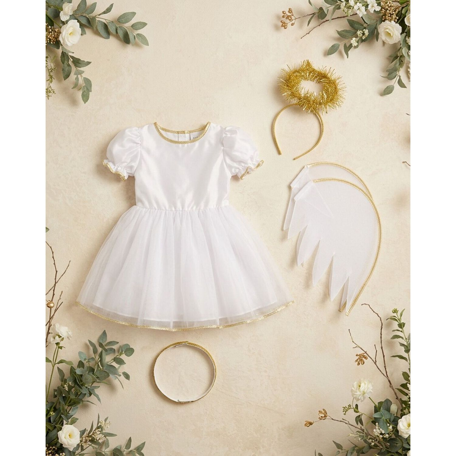 Disfraz Angel Infantil Para Ni&ntilde;as image number 3.0