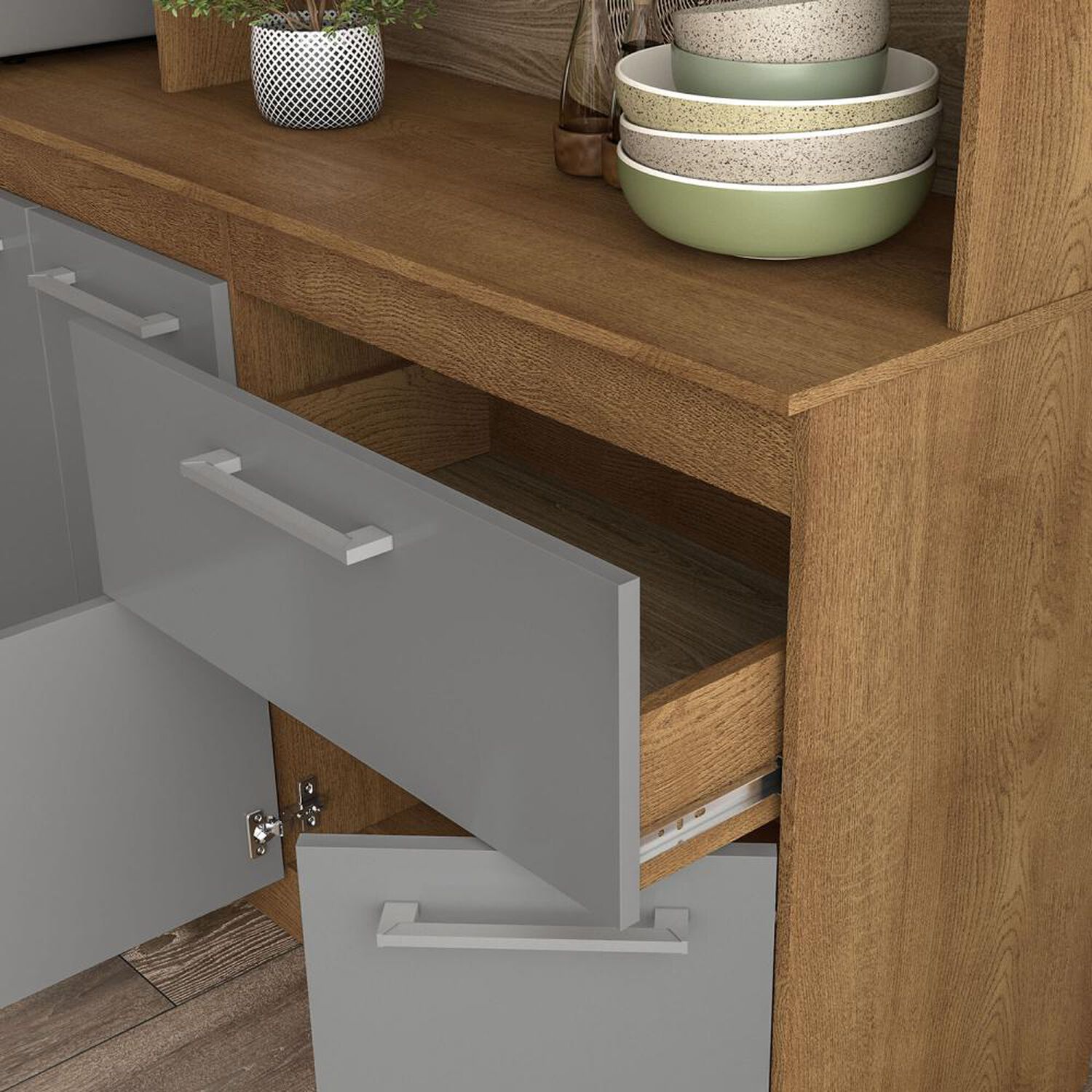 Mueble De Cocina Vekka Home Buck / 12 Puertas / 1 Caj&oacute;n image number 6.0
