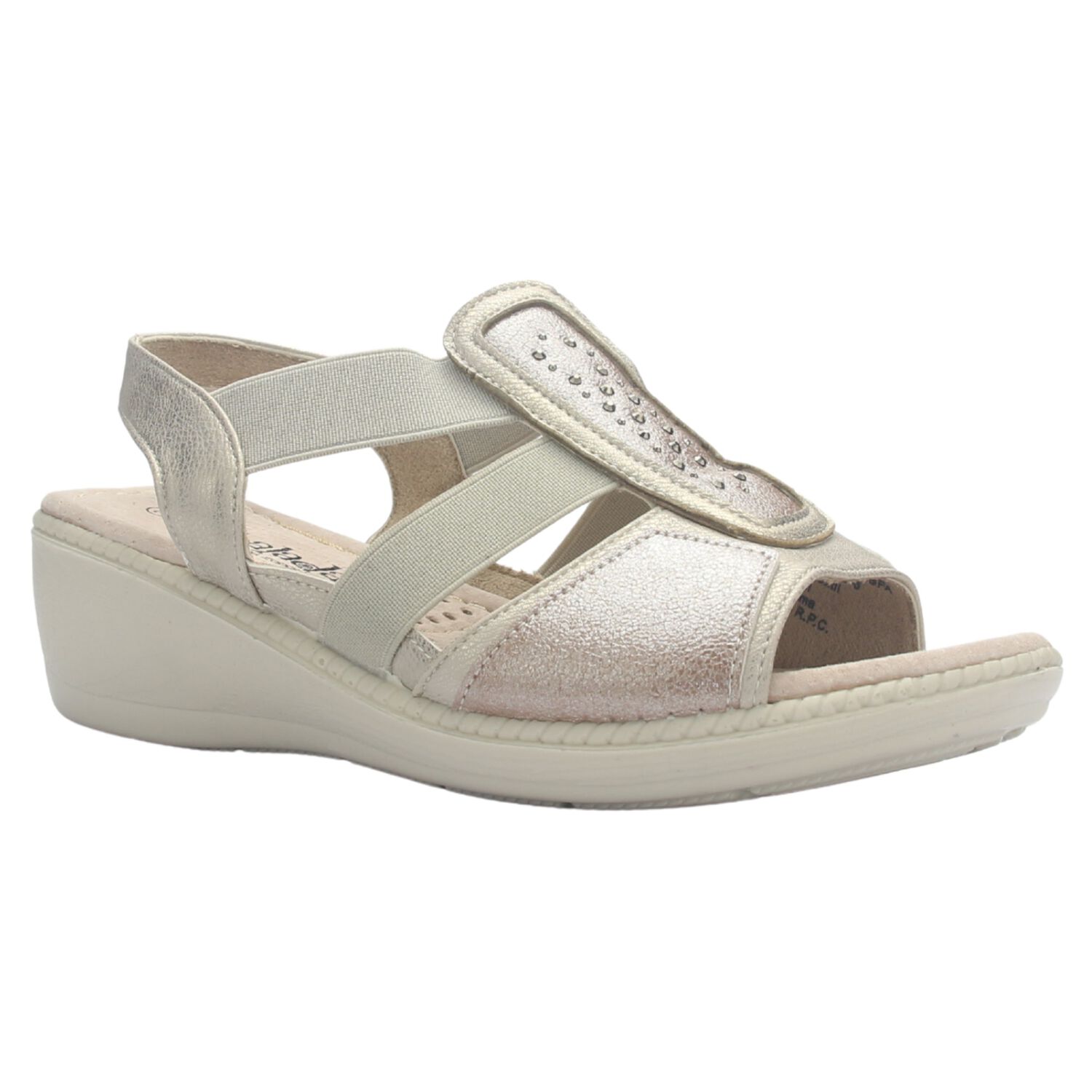 Sandalia Mujer Chalada Lupe-4 Champagne Casual image number 2.0