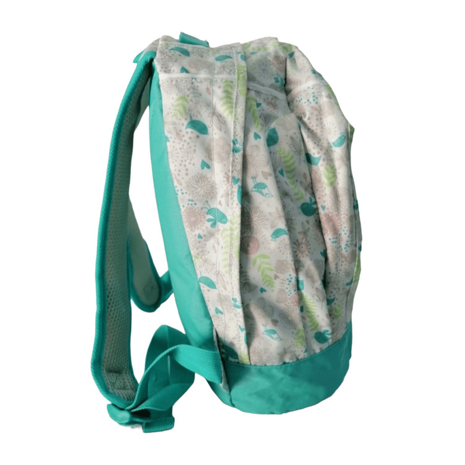 Mochila Estampada Aves Verde Espaciosa Escolar Casual image number 1.0