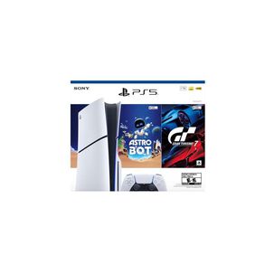 Consola PS5 Edici&oacute;n Disco 1 TB + Juego Astro Bot + Juego Gran Turismo 7