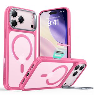 Para Iphone 17 Pro - Carcasa Magsafe Con Soporte