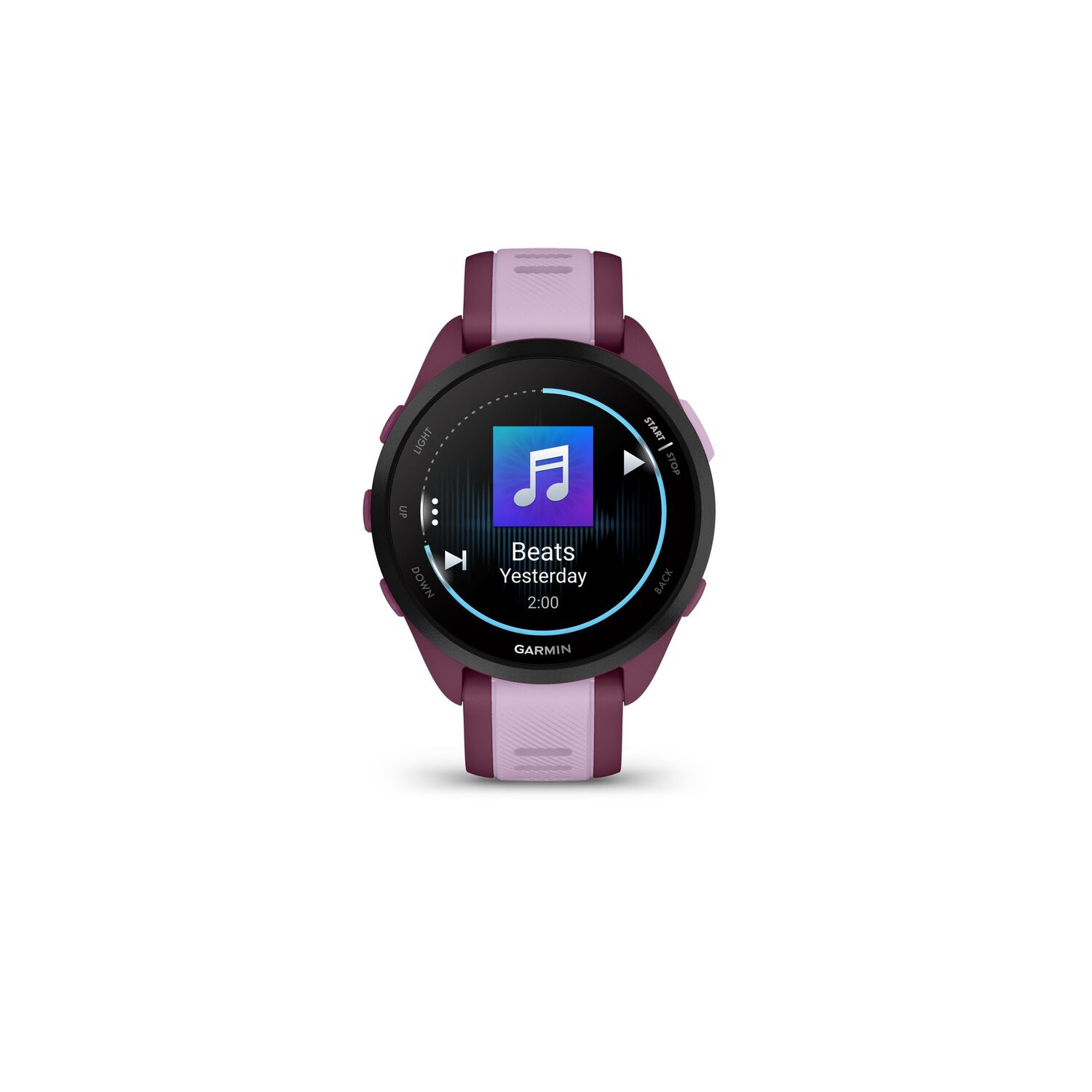 Forerunner 165 Music, Fuchsia/coral image number 1.0