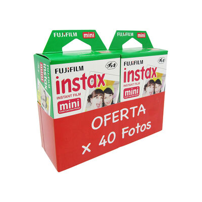 Pack Instax Film Mini 40 Fotos