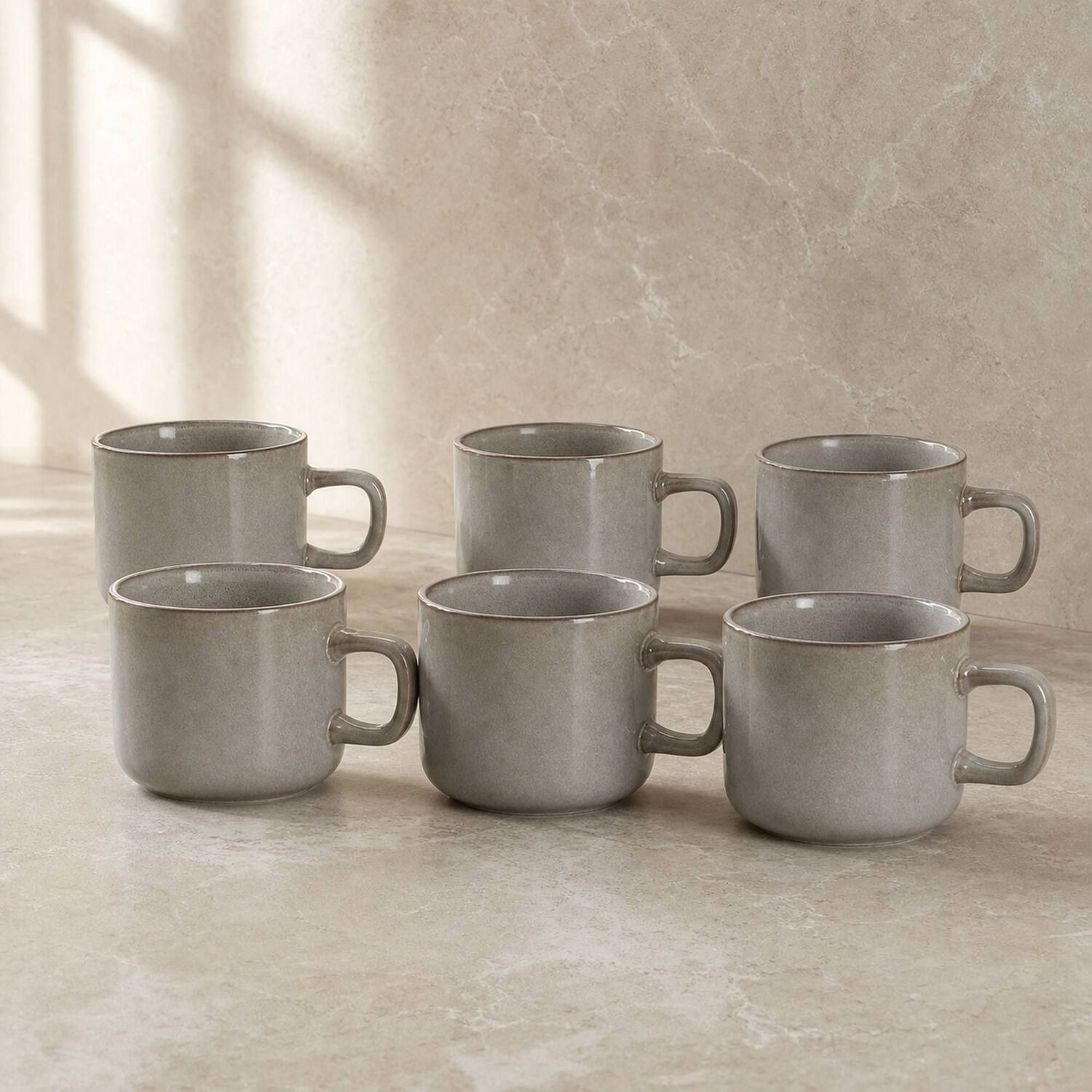 Mug Cer&aacute;mica Halifax Set De 6 380 Ml image number 1.0