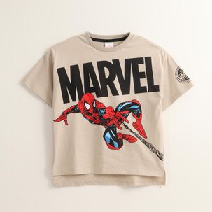 Polera Mc Niño Saltando Spiderman