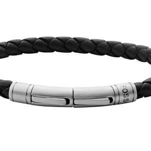 Pulsera Fossil Jf04089040 Negro Hombre