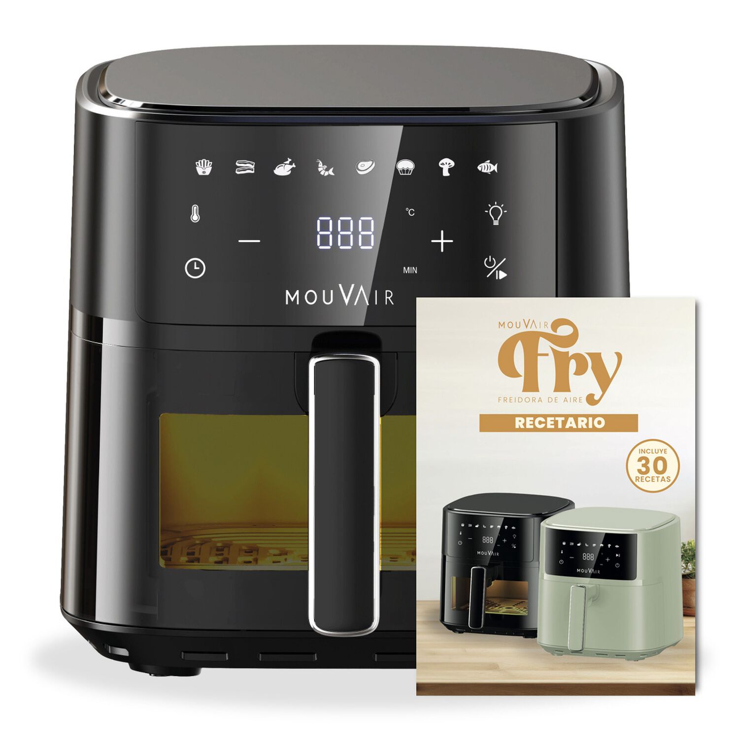 Freidora De Aire 6 L Mouvair Clear Fry image number 0.0
