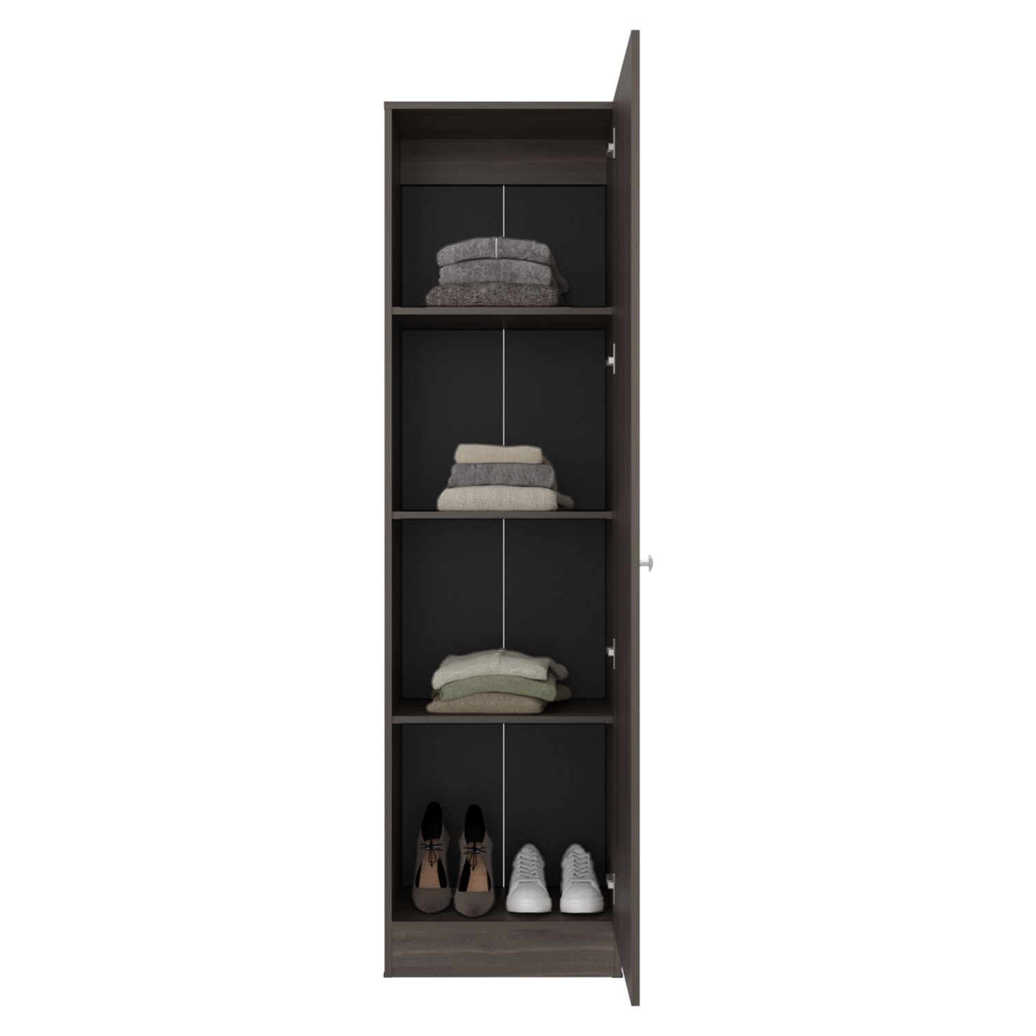 Closet 1 Puerta Con Espejo 180,1x49,1x30,2 Cm image number 2.0