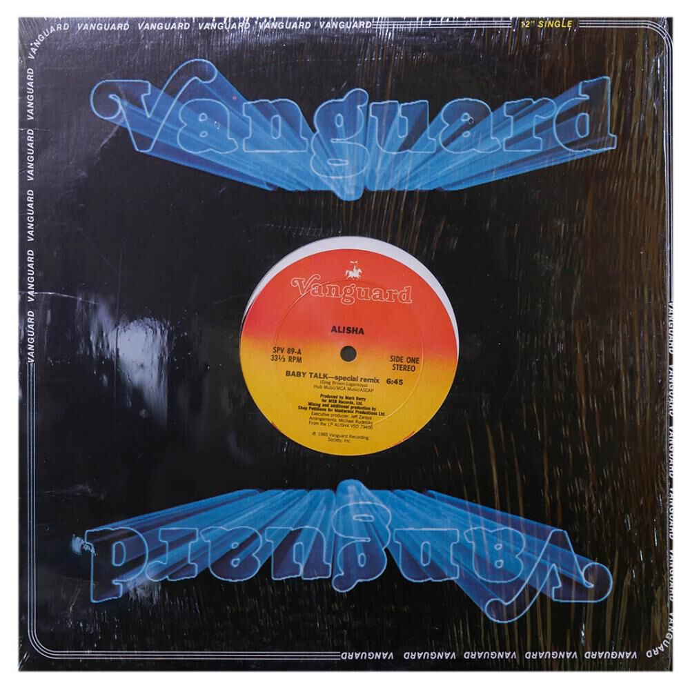 Alisha - Baby Talk | 12" Maxi Single Usado image number 0.0