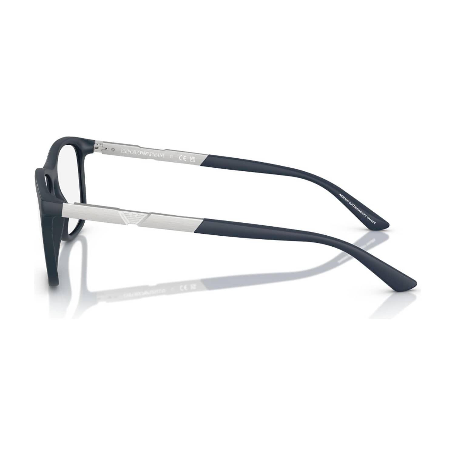 Lentes &Oacute;pticos Azul Emporio Armani image number 2.0