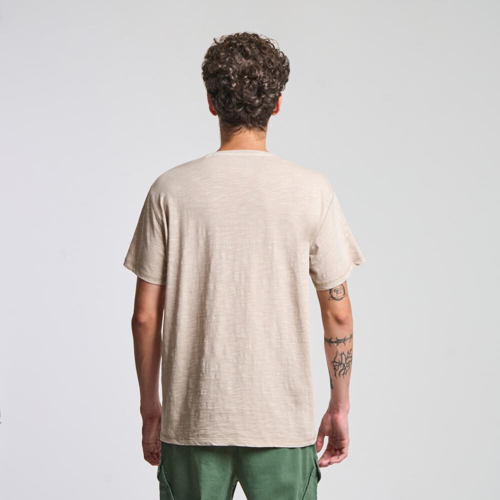 Polera Lisa Manga Corta Cuello Redondo Hombre Ocean Pacific image number 3.0