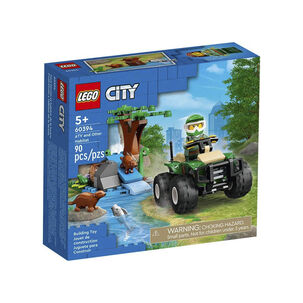 Lego City Cuatrimoto Y Habitad De La Nutria 60394