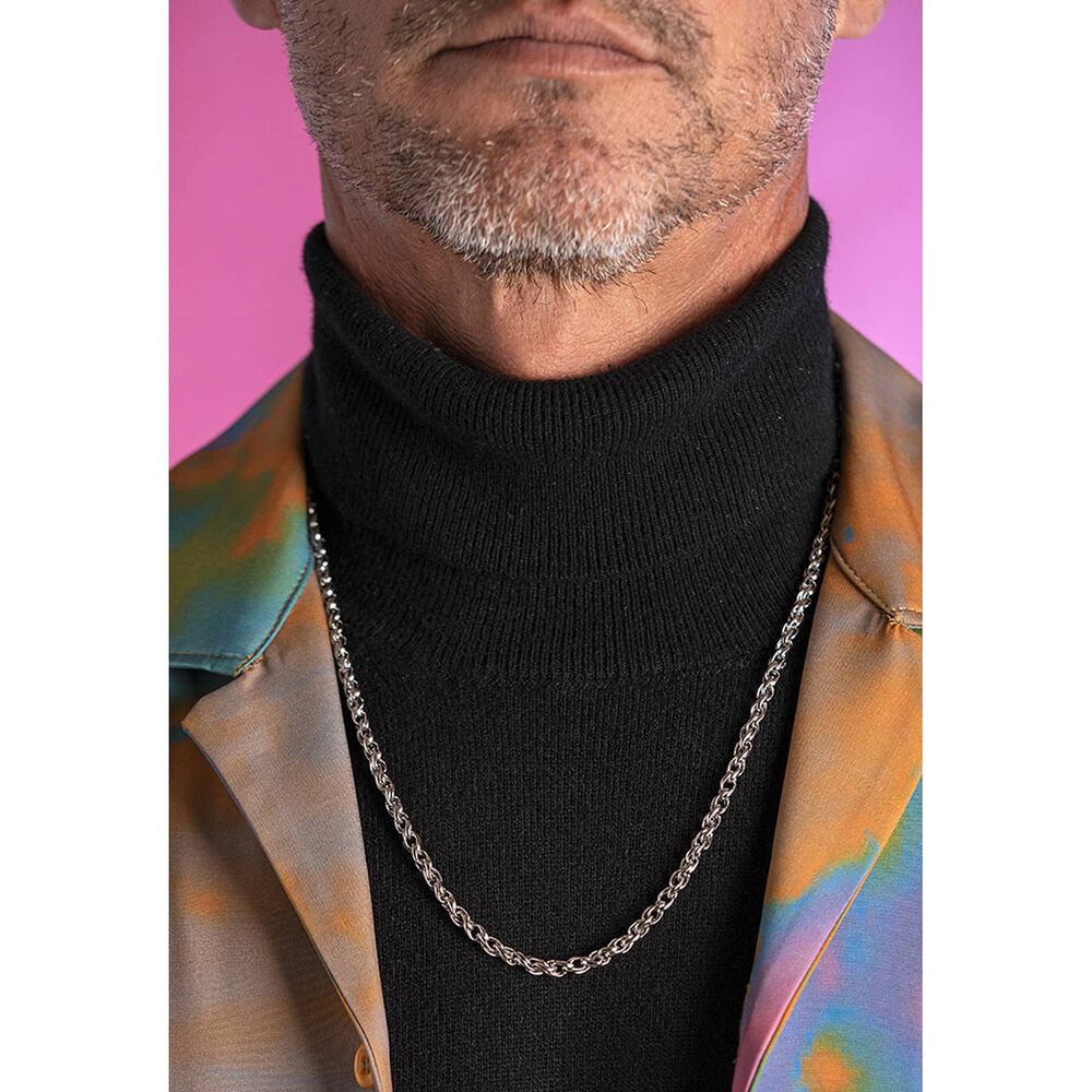 Collar Ls1682-1/2 Lotus Style Hombre Men In Black image number 1.0