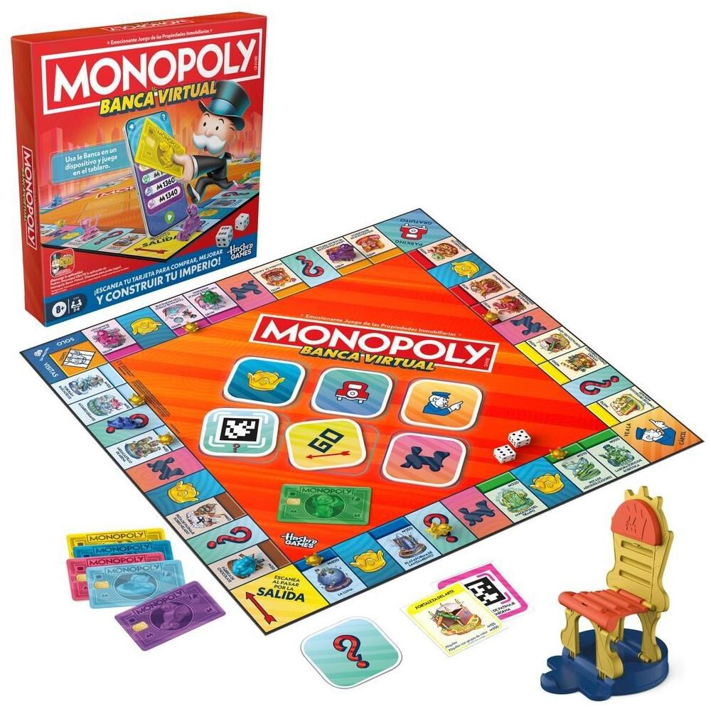 Juego De Mesa Hasbro Monopoly Banca Virtual image number 2.0