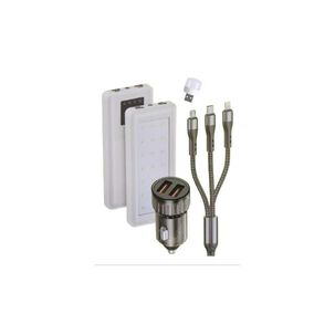 Power Bank 22.000 Mah Y22 Kit Card Cable 3 En 1