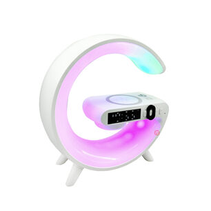 Parlante Bluetooth My Lil G Cargador Inal&aacute;mbrico Blanco - Ps