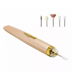 Limador De U&ntilde;as Rosa 17cm Calidad Profesional Est&eacute;tica