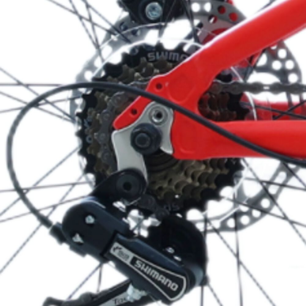 Bicicleta Totem Mtb Aro 24 Modelo Atlantis Rojo image number 3.0