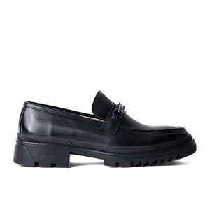 Mocasín Urbano Tassel Negro Liso Zameta