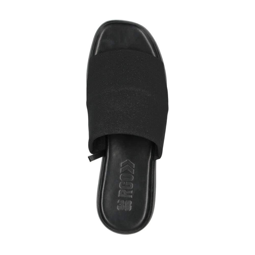 Sandalia Mujer Rolly Go Black image number 4.0
