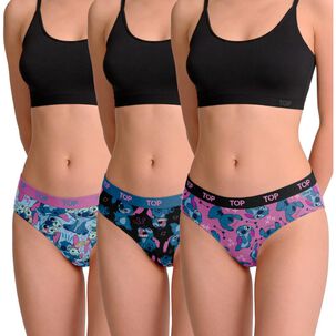 Pack Calz&oacute;n Mujer Top / 3 Piezas