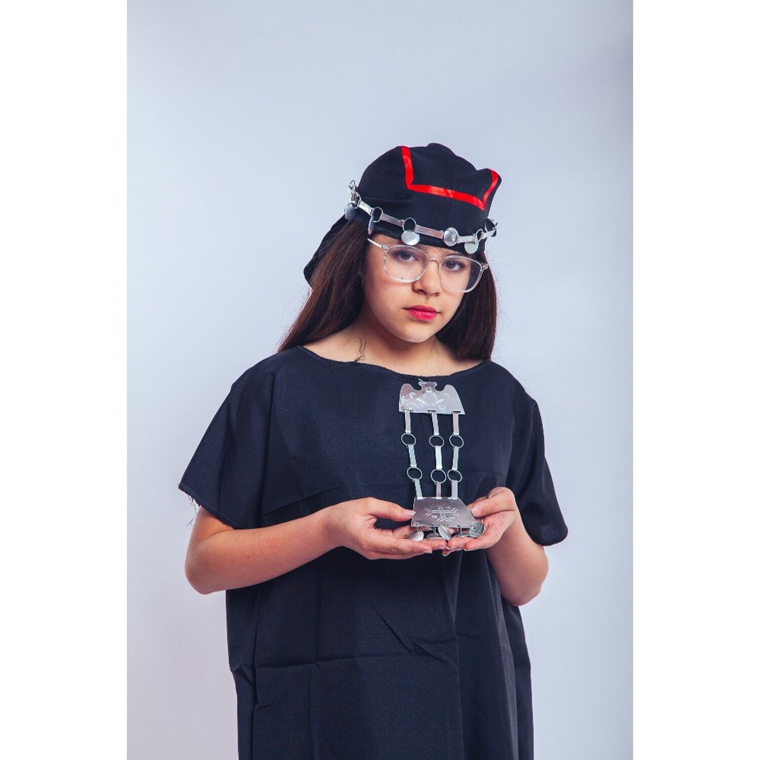 Disfraz Traje Tipico Mapuche Ni&ntilde;a Septiembre image number 7.0