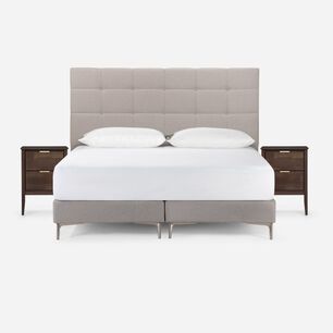 Set De Maderas Rosen Issey Niebla / King