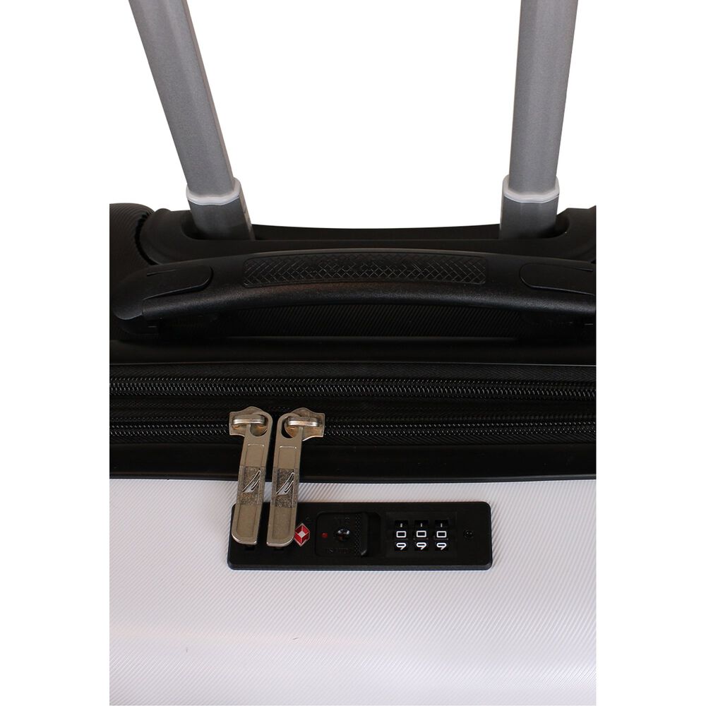 Pack 2 Maletas Bora M+l Blanca-negro Nautica image number 4.0