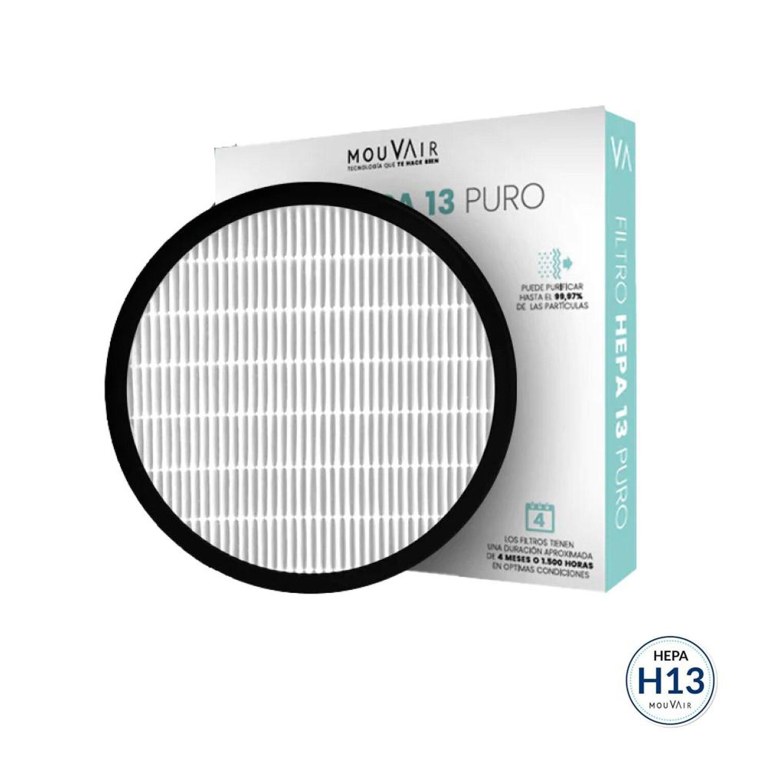 Pack De Filtros Hepa H13 Anual Mouvair Om image number 4.0