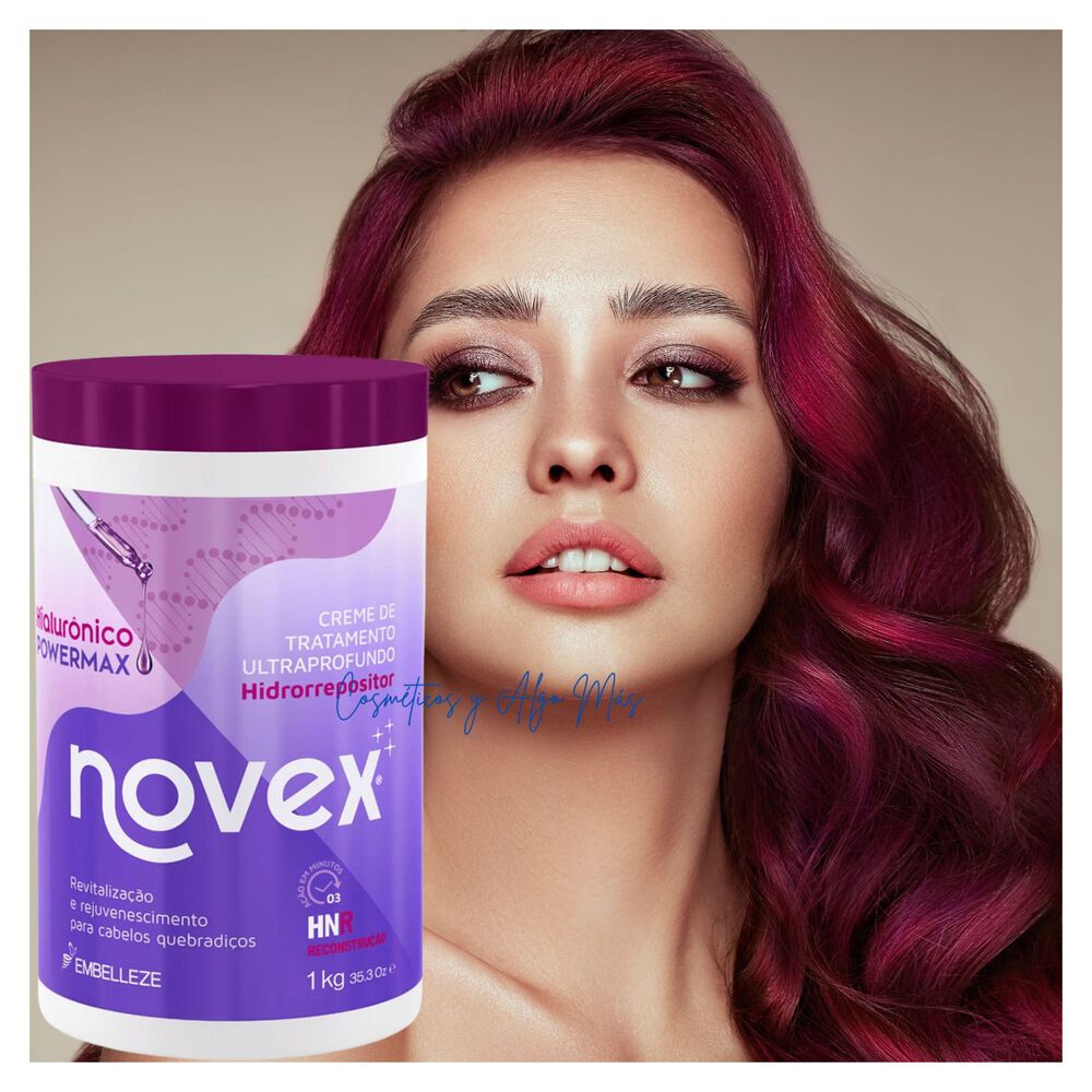 Crema Tratamiento Regeneraci&oacute;n Capilar Con Acido Hialuronico 1kg Novex image number 0.0