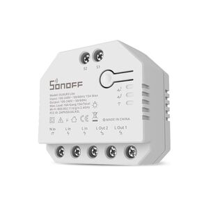 Interruptor Sonoff Dualr3 Lite De 2 Canales Control De Motor