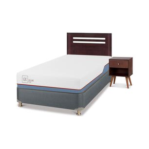 Cama Americana Cic Excellence Plus / 1.5 Plazas / Base Normal + Set De Maderas