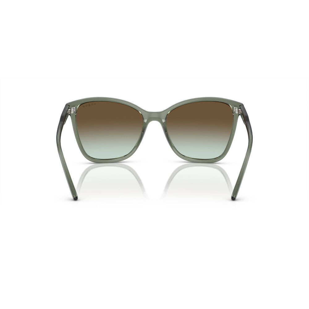 Lentes De Sol Verde Transparente Degradado Vogue Eyewear image number 3.0
