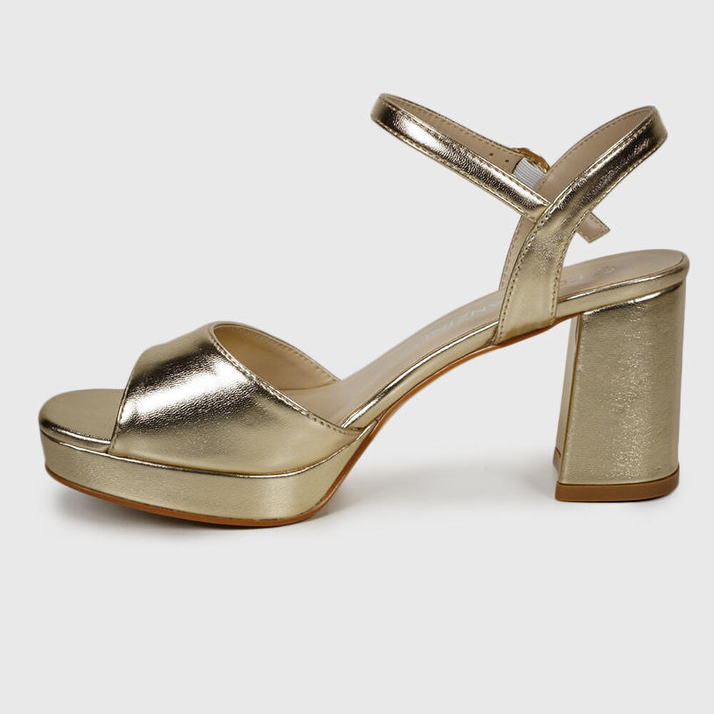 Sandalia Marella Dorado image number 4.0