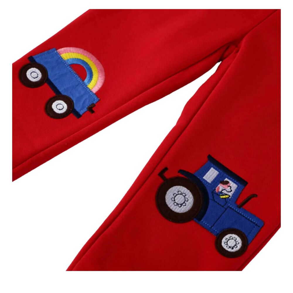 Pantal&oacute;n Buzo Ni&ntilde;o 100% Algod&oacute;n Jump Kids Rojo Remolque image number 1.0