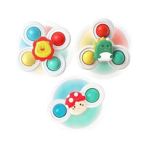 Juguetes Sensorial Giratorios Spinner Con Ventosa Para Bebé