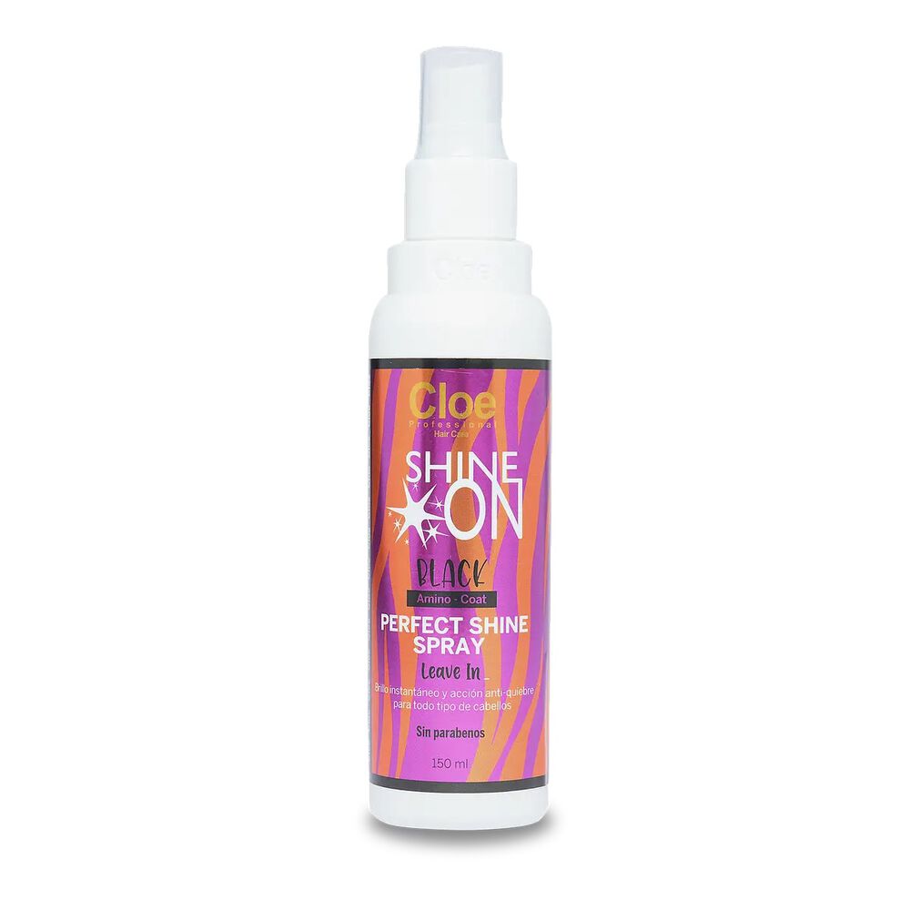 Spray De Brillo Shine On Black Cloe 150ml image number 0.0