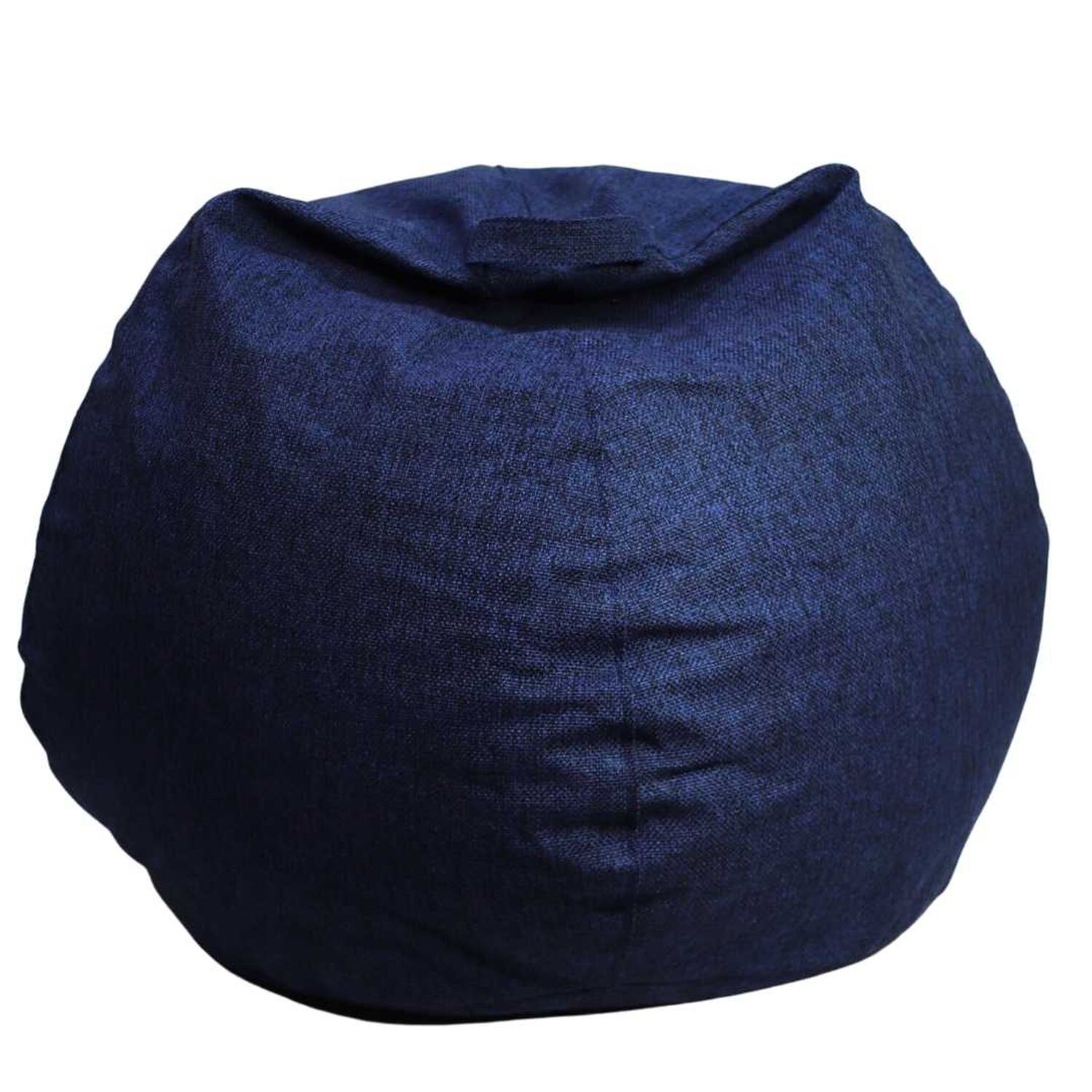 Funda Pouf Pera Azul Omega 100x120x120 image number 1.0