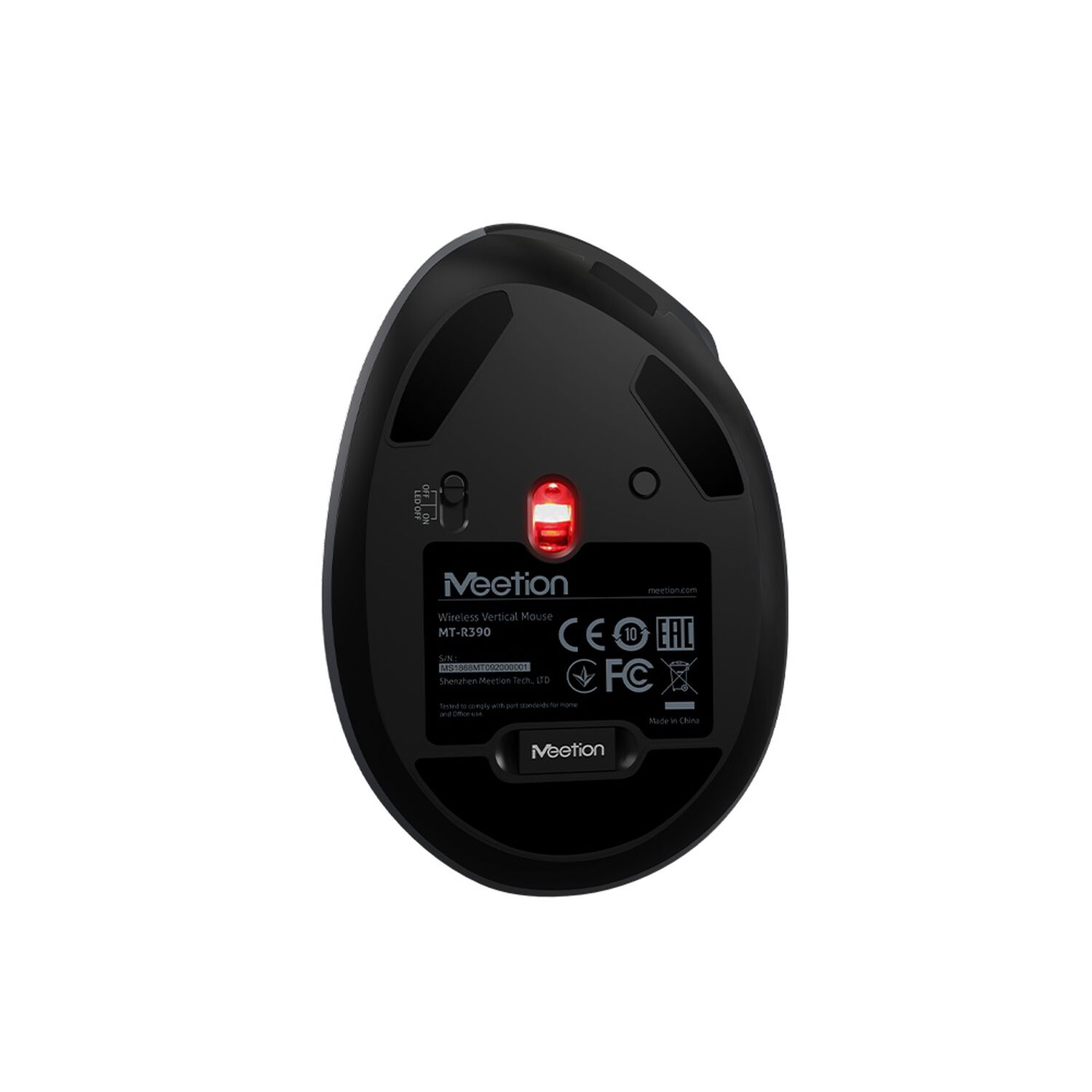 Mouse Vertical Recargable Ergonomic Wireless Meetion Usb-c image number 2.0