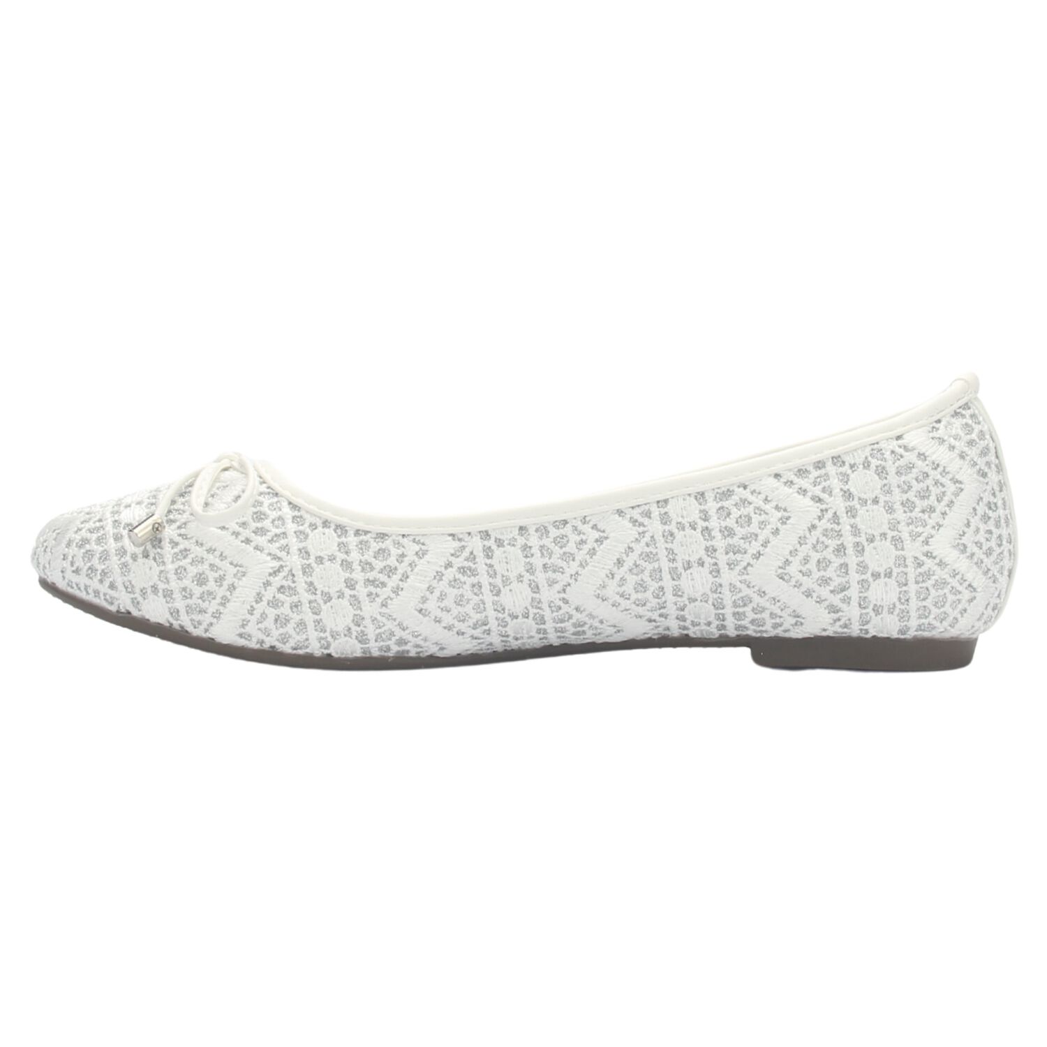 Ballerina Mujer Chalada Nathan-27 Blanco Casual image number 1.0