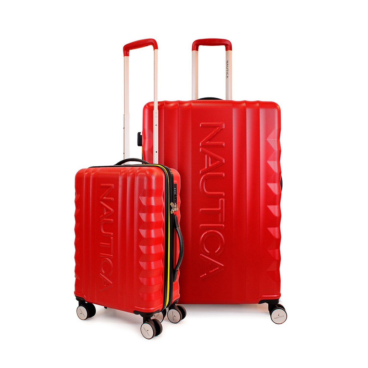 Pack 2 Maletas Nautica S+l Polonia 10kg Y 23kg Roja image number 0.0