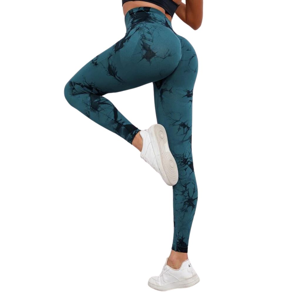 Calzas Leggings Push Up Sukha Verde Oscuro image number 4.0
