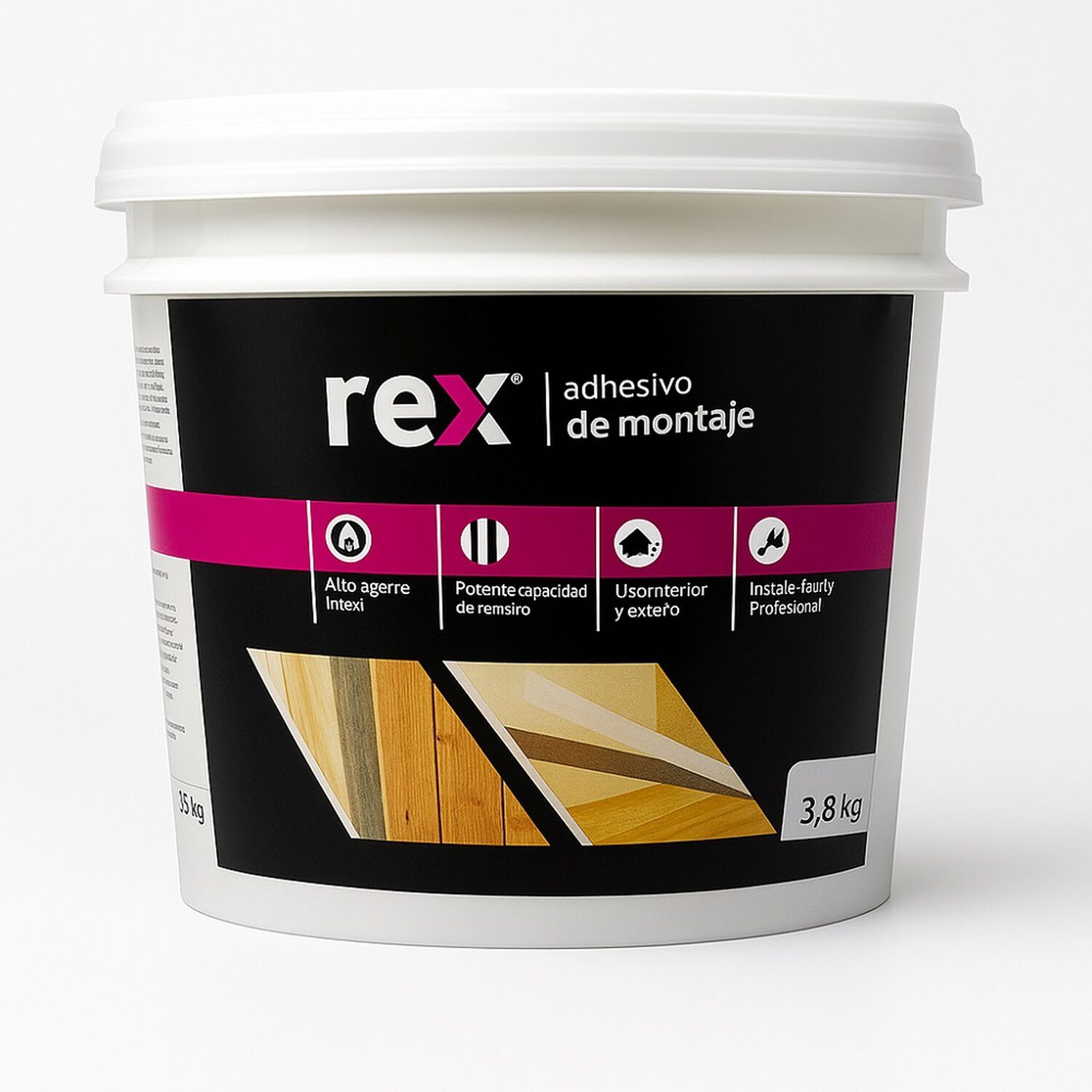 Adhesivo De Montaje 3.8kg. Rex image number 2.0