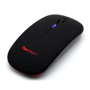 Mouse Dual Recargable Inal&aacute;mbrico Bluetooth Tecmaster Negro